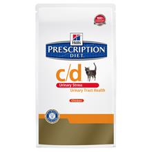 Bild Hill's Prescription Diet c/d Multicare Stress Urinary Care Chicken - Ekonomipack: 2 x 8 kg