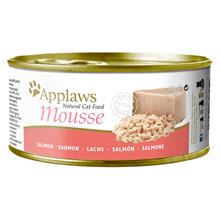 Bild Ekonomipack: Applaws Mousse 24 x 70 g - Lax