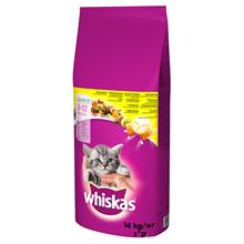 Bild Whiskas Junior Kyckling Ekonomipack: 2 x 14 kg