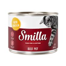 Bild Ekonomipack: Smilla Beef Pot 24 x 200 g - Nötkött & fisk