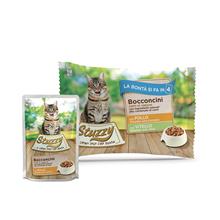 Bild Blandpack: Stuzzy Cat i portionspåse 4 x 100 g - Mix 2 sorter: Kyckling + Kalv