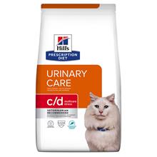 Bild Hill's Prescription Diet c/d Multicare Stress Urinary Care Sea Fish - Ekonomipack: 2 x 8 kg