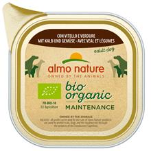 Bild Almo Nature BioOrganic Maintenance 12 x 100 g - Eko kalv & eko grönsaker