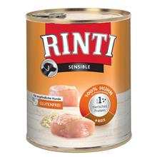 Bild Ekonomipack: RINTI Sensible 24 x 800 g - Kyckling & ris