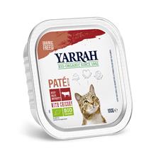 Bild Ekonomipack: Yarrah Organic 48 x 100 g - Blandpack II: Paté - Eko-kyckling & eko-kalkon + Ekologiskt nötkött