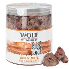 Bild Blandpack: 2 sorter Wolf of Wilderness - RAW Snacks Wide Acres & Green Fields (120 g)