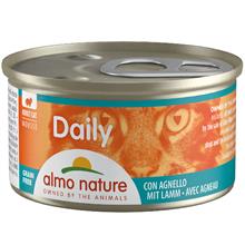 Bild Almo Nature Daily Menu 6 x 85 g - Mousse med lamm