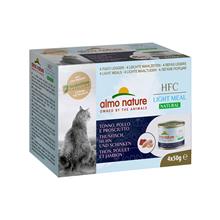 Bild Almo Nature HFC Natural Light 4 x 50 g - Tonfisk , kyckling & skinka