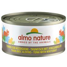 Bild Ekonomipack: Almo Nature 24 x 70 g - Tonfisk & babysardiner