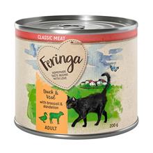 Bild Feringa Classic Meat Menu 6 x 200 g - Anka & kalv med broccoli & maskros