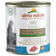 Bild Ekonomipack: Almo Nature HFC 24 x 280 g - Tonfisk från Atlanten