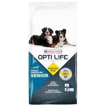 Bild Opti Life Senior Medium & Maxi - Ekonomipack: 2 x 12,5 kg