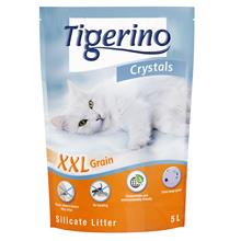 Bild Ekonomipack: 6 x 5 l Tigerino Crystals kattsand - XXL 6 x 5 l