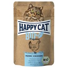 Bild Happy Cat Bio Pouch 6 x 85 g - Eko-kyckling & eko-anka