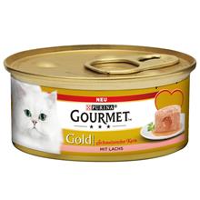 Bild Ekonomipack: Gourmet Gold Melting Heart 48 x 85 g - Lax