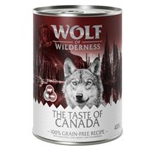 Bild Ekonomipack: Wolf of Wilderness The Taste Of 24 x 400 g -  The Taste Of Canada