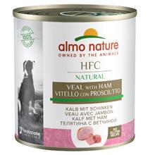 Bild Ekonomipack: Almo Nature HFC 24 x  280 g / 290 g - Kalv & skinka (290 g)