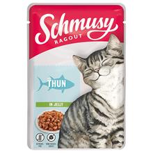 Bild Schmusy Ragout in Jelly 22 x 100 g - Tonfisk