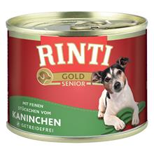 Bild RINTI Gold Senior 12 x 185 g - Kanin