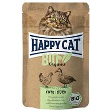 Bild 4 x 85 g Happy Cat Bio Mix Pouch till sparpris! - Mix 4 sorter