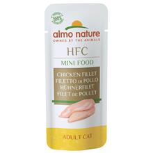 Bild Ekonomipack: 25 x 3 g Almo Nature Green Label Mini Food - Kycklingfilé (25 x 3 g)