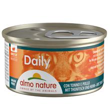 Bild Almo Nature Daily Menu 6 x 85 g - Mousse med tonfisk & kyckling