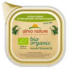 Bild Ekonomipack: Almo Nature BioOrganic Maintenance 30 x 100 g - Eko kyckling & eko grönsaker