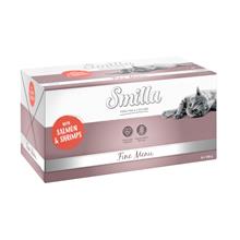 Bild Ekonomipack: Smilla Fine Menu 24 x 100 g Lax & räkor