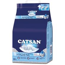 Bild Catsan Hygiene plus kattsand 18 l