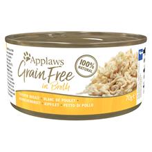 Bild Applaws Grainfree in Broth 6 x 70 g - Kycklingbröst