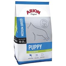 Bild Arion Original Puppy Medium Breed Chicken & Rice - Ekonomipack: 2 x 12 kg