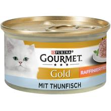 Bild 24 + 12 på köpet! 36 x 85 g Gourmet Gold - Raffinerad Ragout: - Tonfisk