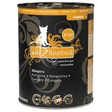 Bild Ekonomipack: catz finefood Purrrr 12 x 400/375 g - No. 107 känguru (12 x 400 g)