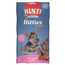 Bild RINTI Extra Bitties Puppy  - 75 g Kyckling & anka