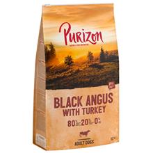 Bild Purizon Adult Black Angus Beef & Turkey - Grain Free - 12 kg