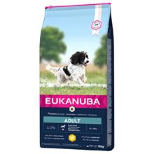 Bild Eukanuba Adult Medium Breed Chicken - Ekonomipack: 2 x 15 kg