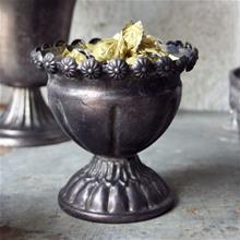 Bild Pokal Metall Grafitgrå D13cm