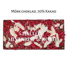 Bild Choklad 70% Hallon, Mintkrisp & Kokos 100g