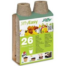 Bild JiffyEasy Fiberpot 6cm 26st