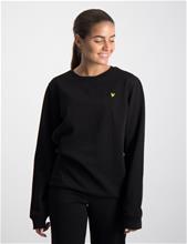 Bild Lyle & Scott, Classic Crew Neck Fleece, Svart, Tröjor/Sweatshirts till Tjej, 12-13 år