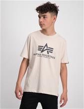 Bild Alpha Industries, Basic T, Cremefärgad, T-shirts till Kille, 12 år