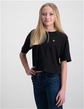 Bild Lyle & Scott, Boxy SS Crop Tee, Svart, T-shirts till Tjej, 12-13 år