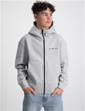 Bild Sail Racing, JR RACE HEAVY ZIP HOOD, Grå, Huvtröjor/Hoodies till Kille, 150 cm