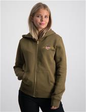 Bild Gant, D1. MED ARCHIVE SHIELD ZIP HOODIE, Grön, Huvtröjor/Hoodies till Tjej, 170 cm