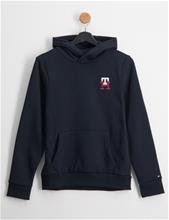 Bild Tommy Hilfiger, MONOGRAM HOODIE, Blå, Huvtröjor/Hoodies till Tjej, 14 år