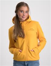 Bild Peak Performance, Jr Original Zip Hood, Orange, Huvtröjor/Hoodies till Tjej, 160 cm