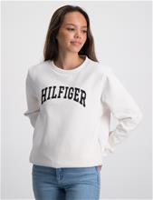 Bild Tommy Hilfiger, HILFIGER VARSITY SWEATSHIRT, Vit, Tröjor/Sweatshirts till Tjej, 14 år