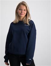 Bild Champion, Crewneck Sweatshirt, Blå, Tröjor/Sweatshirts till Tjej, XL