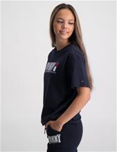 Bild Tommy Hilfiger, TOMMY GRAPHIC TEE S/S, Blå, T-shirts till Tjej, 10 år