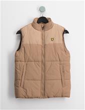 Bild Lyle & Scott, Heavy Puffer Gilet, Beige, Västar till Unisex, 9-10 år